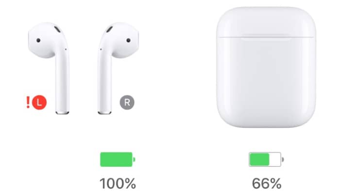 How can I find my left AirPod